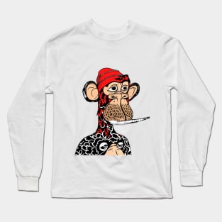 CRYPTO MONKEYS Long Sleeve T-Shirt